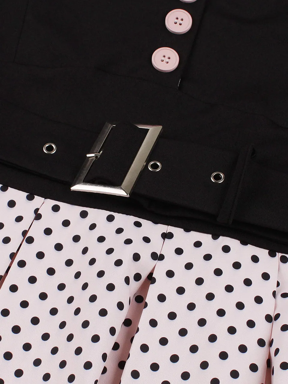 Green Polka Dots 1950S Vintage Swing Dress