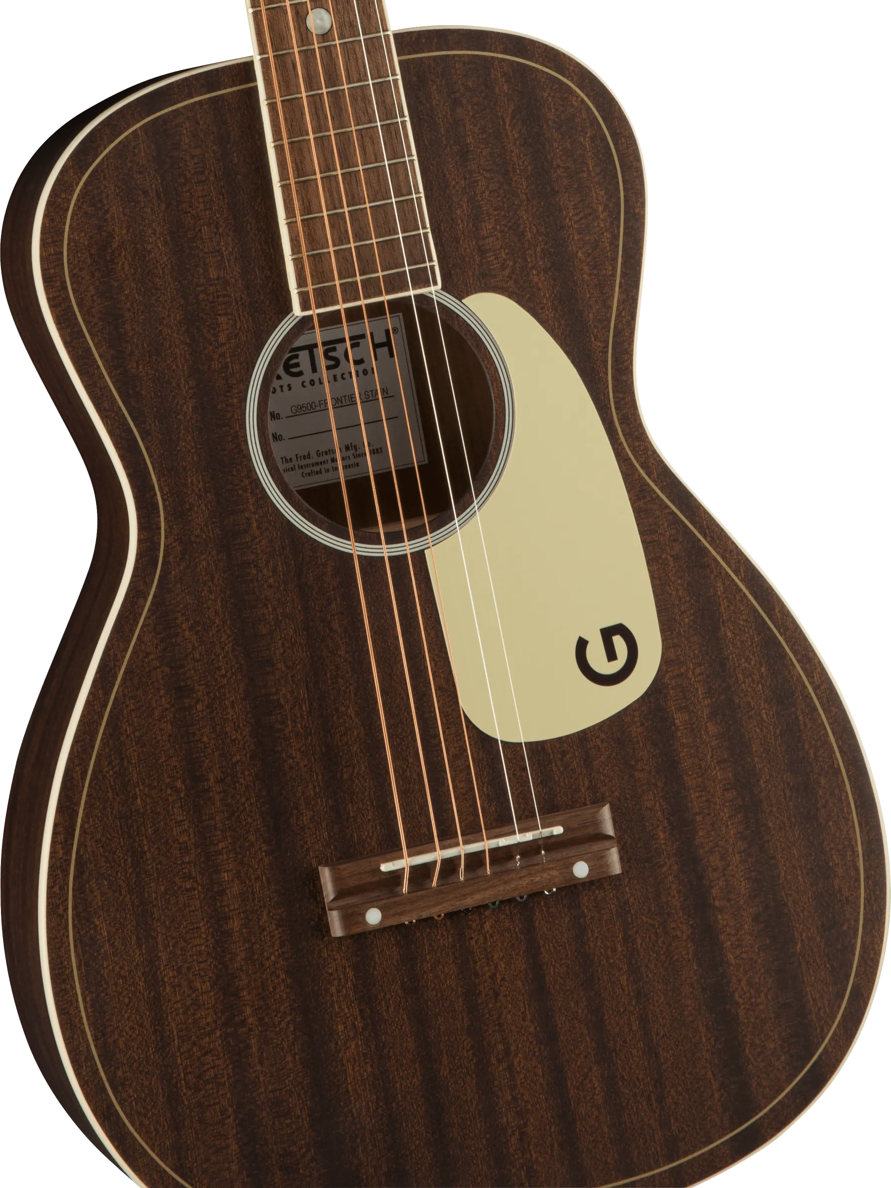 Gretsch G9500 Jim Dandy 24" Flat Top Guitar Frontier Stain