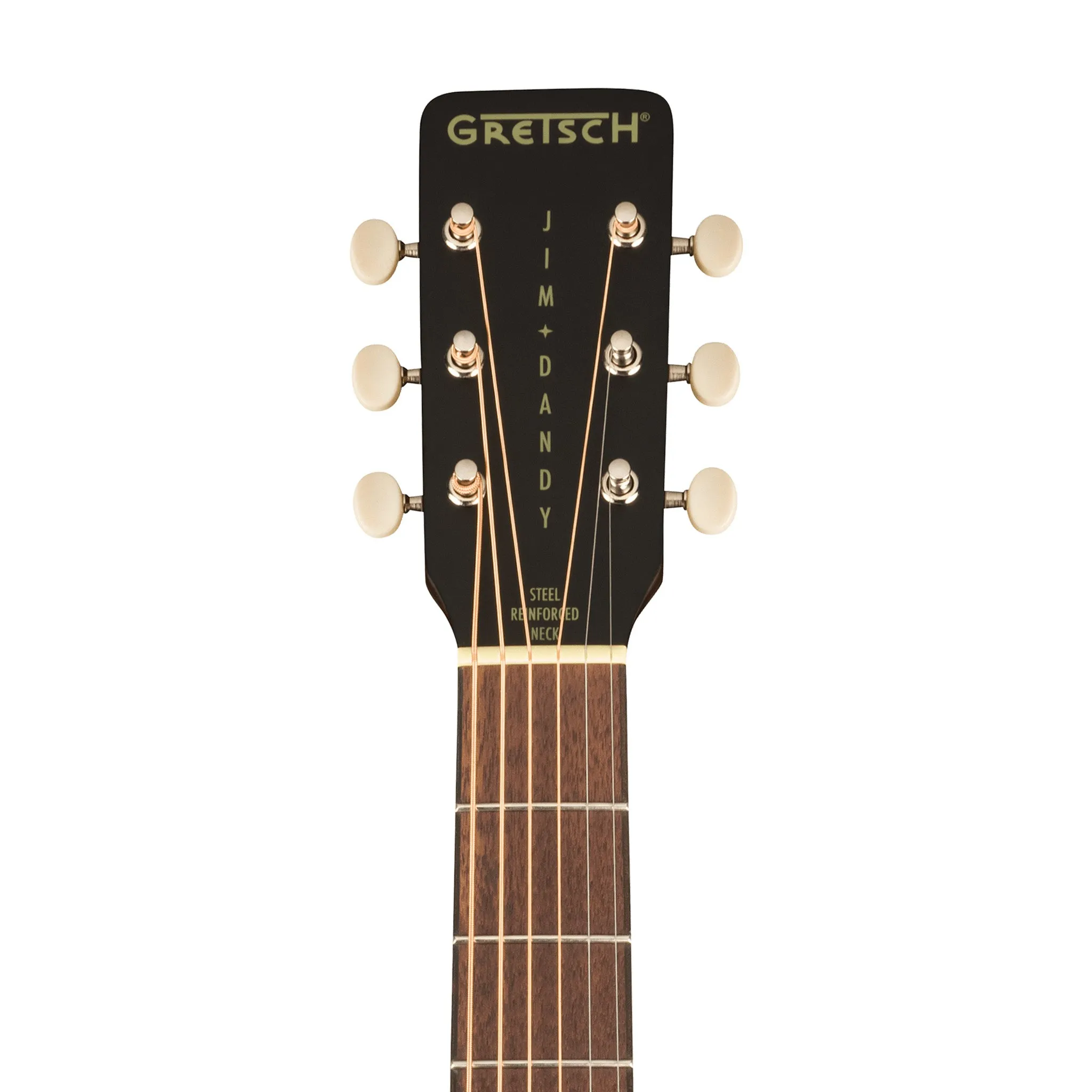Gretsch Jim Dandy Deltoluxe Concert Acoustic-Electric Guitar, Black