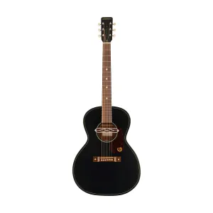Gretsch Jim Dandy Deltoluxe Concert Acoustic-Electric Guitar, Black