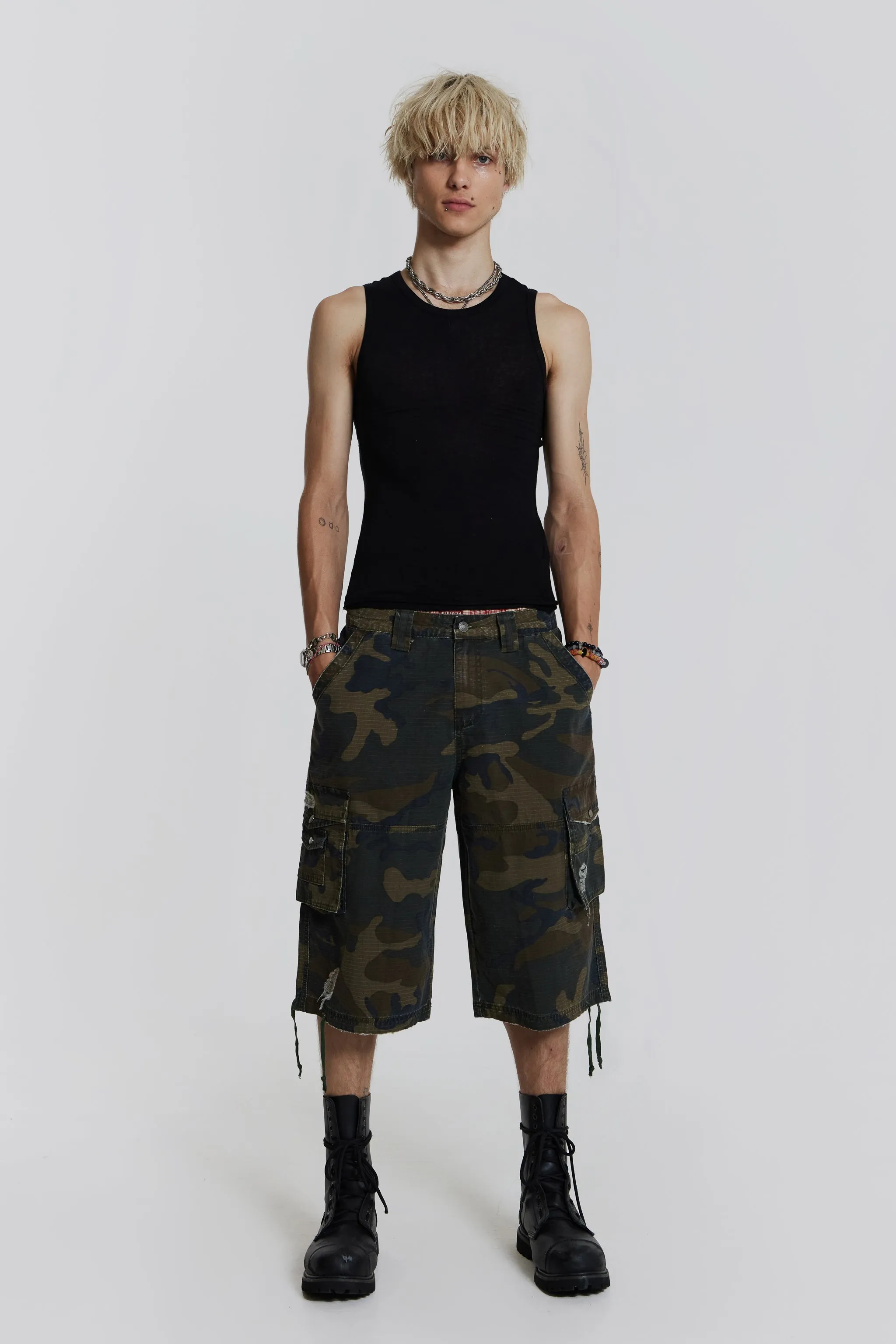 Guerilla Camo Baggy Shorts