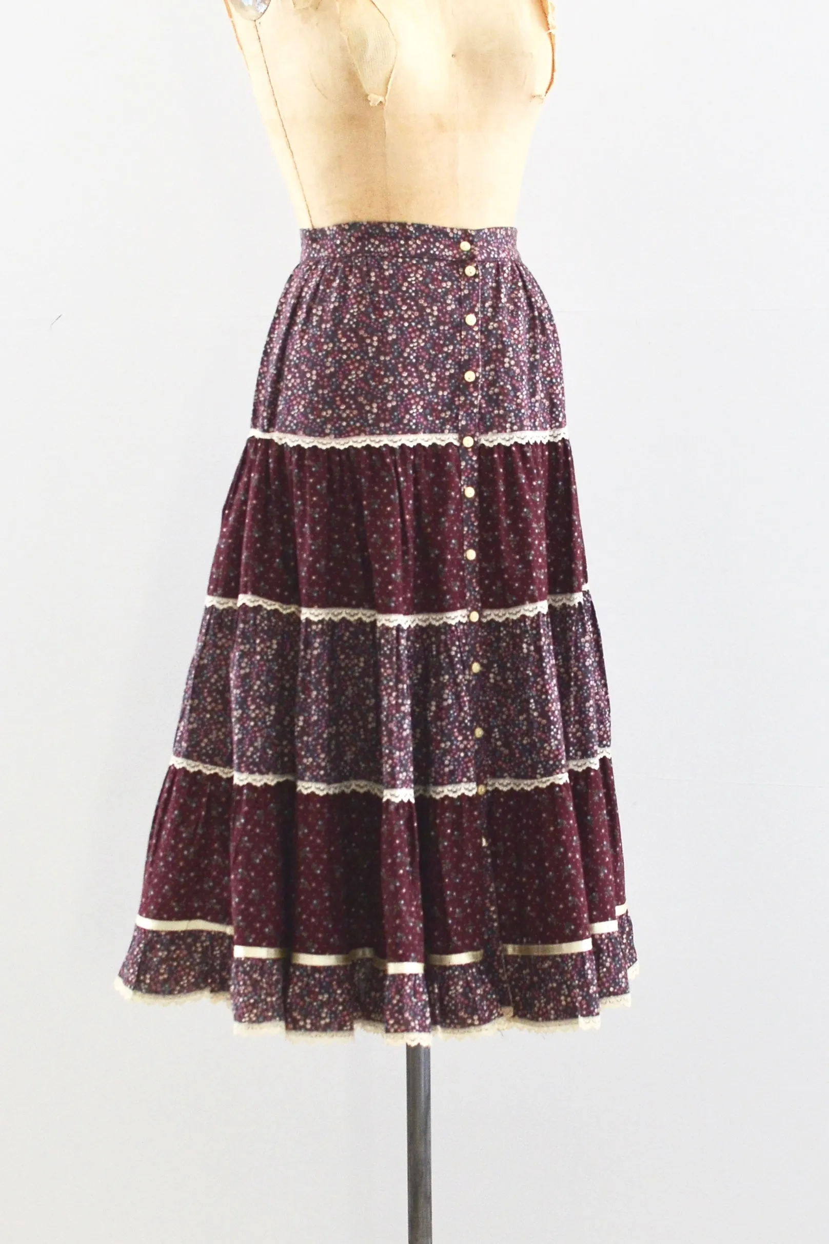 Gunne Sax Gunnies Skirt / S