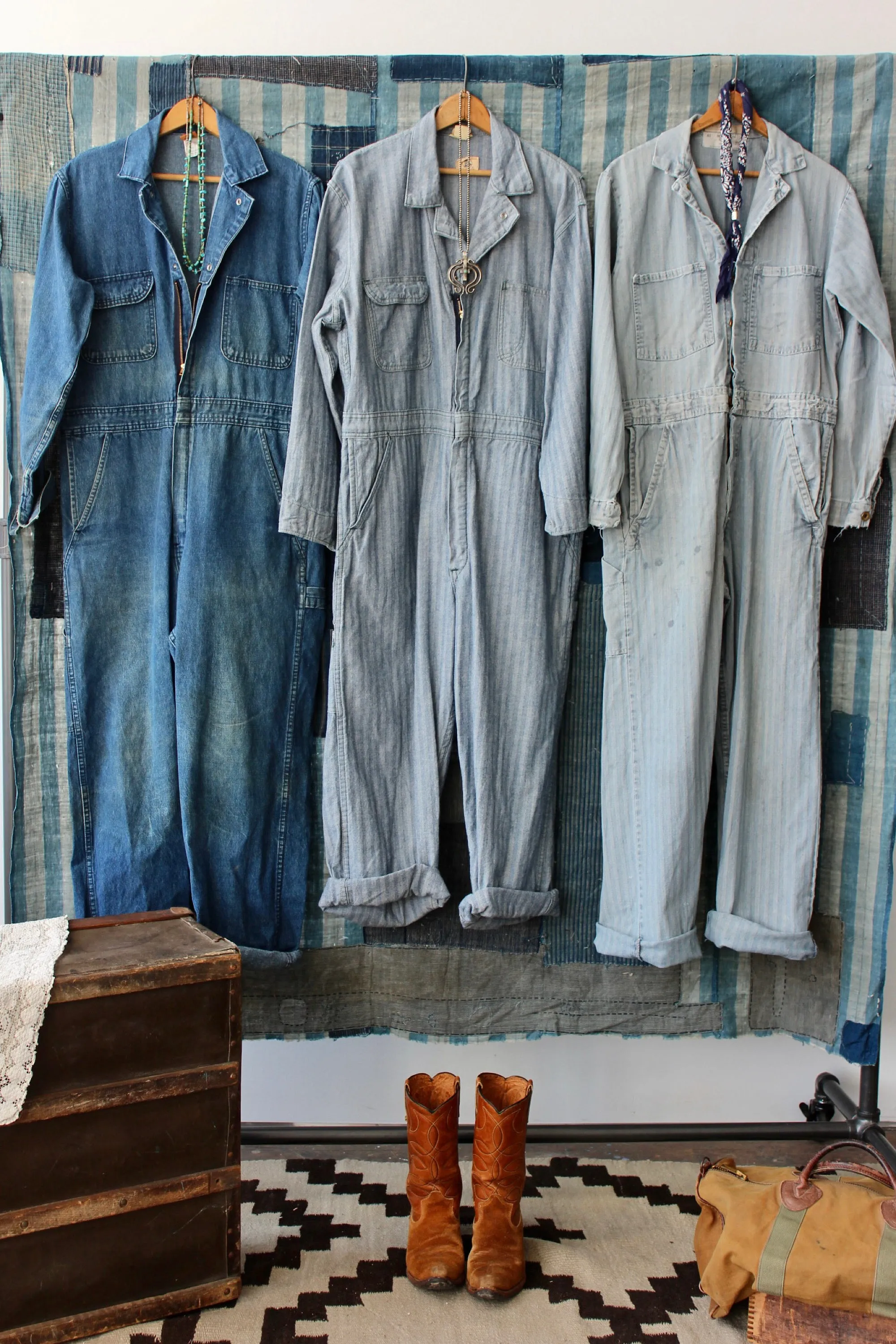 HF180 Vintage Herringbone Coverall selected by The Highlands Foundry