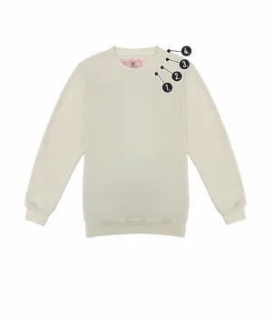 Holiday Customizable neckline Mini Embroidery Unisex Crewneck