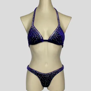 Indigo Velvet Bodybuilding Competition Bikini