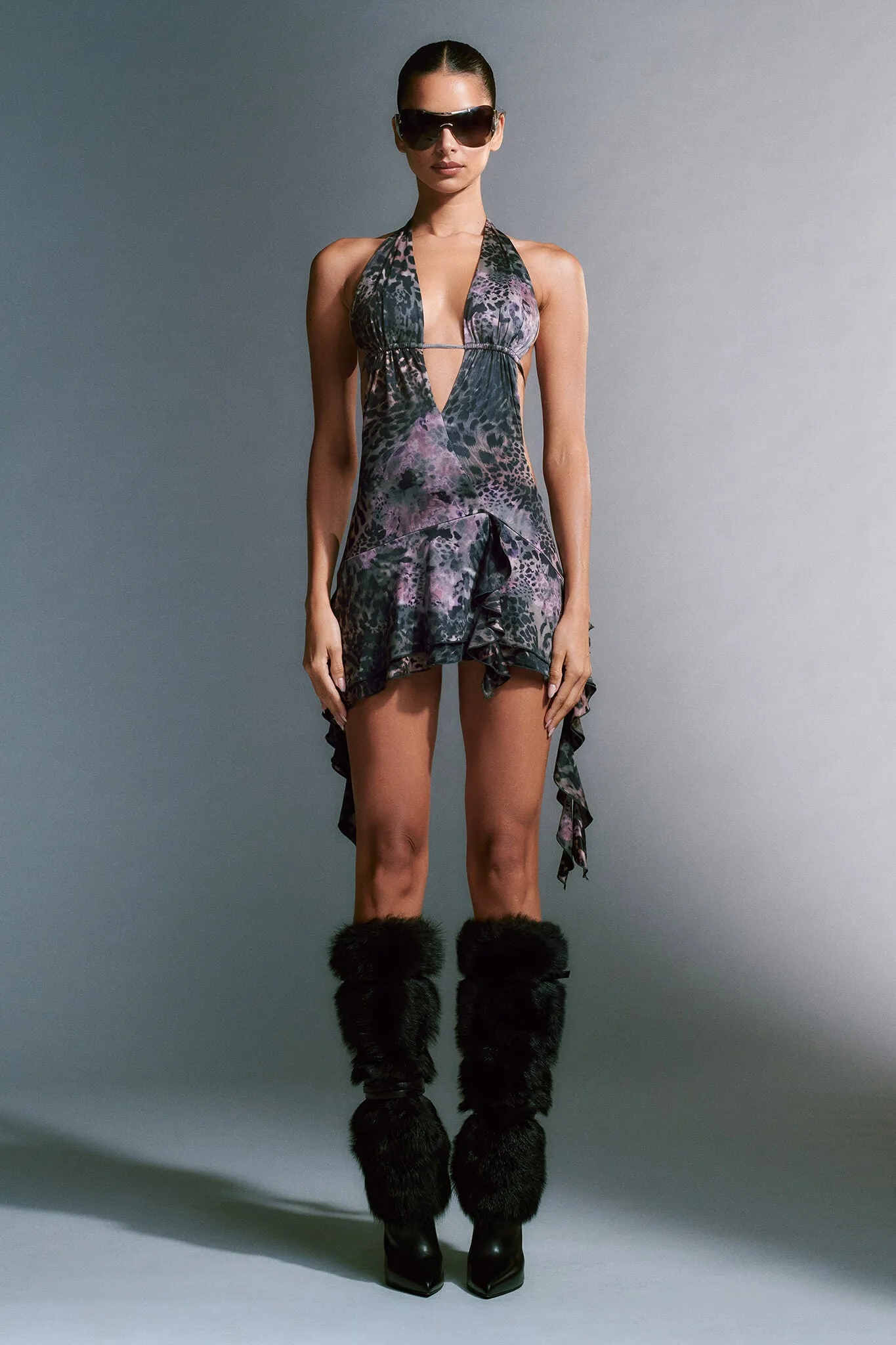 IRISIA DRESS - GREEN : ANIMAL INSTINCT
