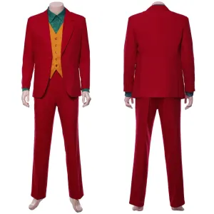 Joker 2019 Joaquin Phoenix Arthur Fleck Joker Cosplay Costume