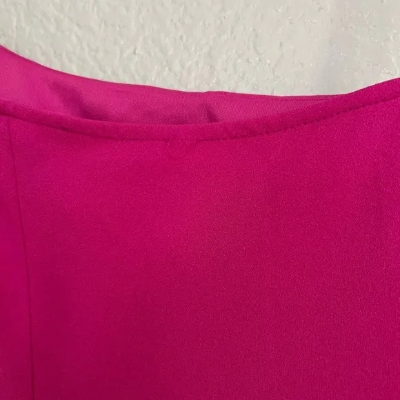 Keeper of My Heart Magenta One-Shoulder Maxi Dress