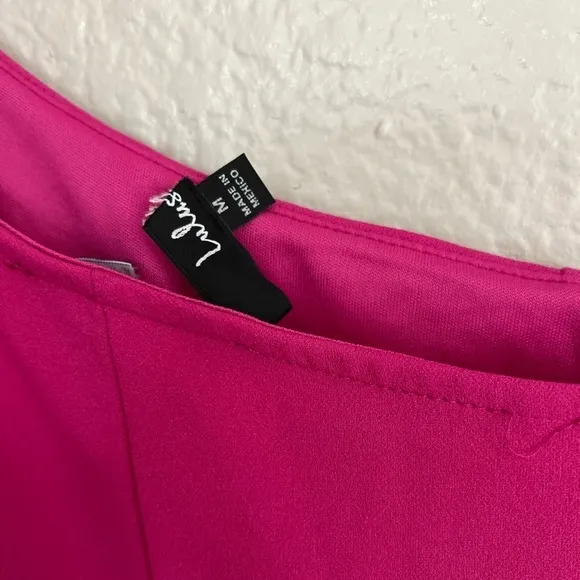 Keeper of My Heart Magenta One-Shoulder Maxi Dress