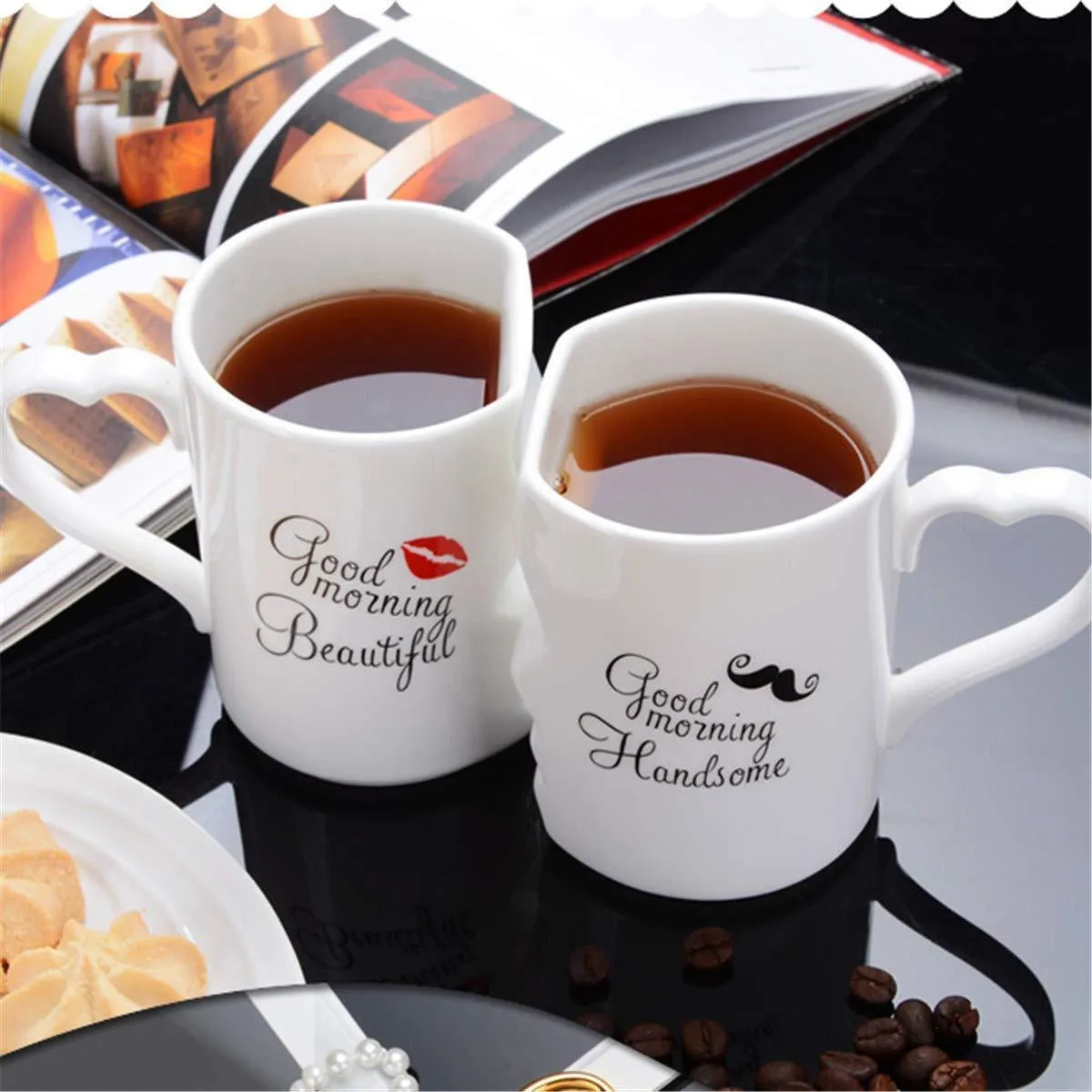 Kissing Couple Mugs