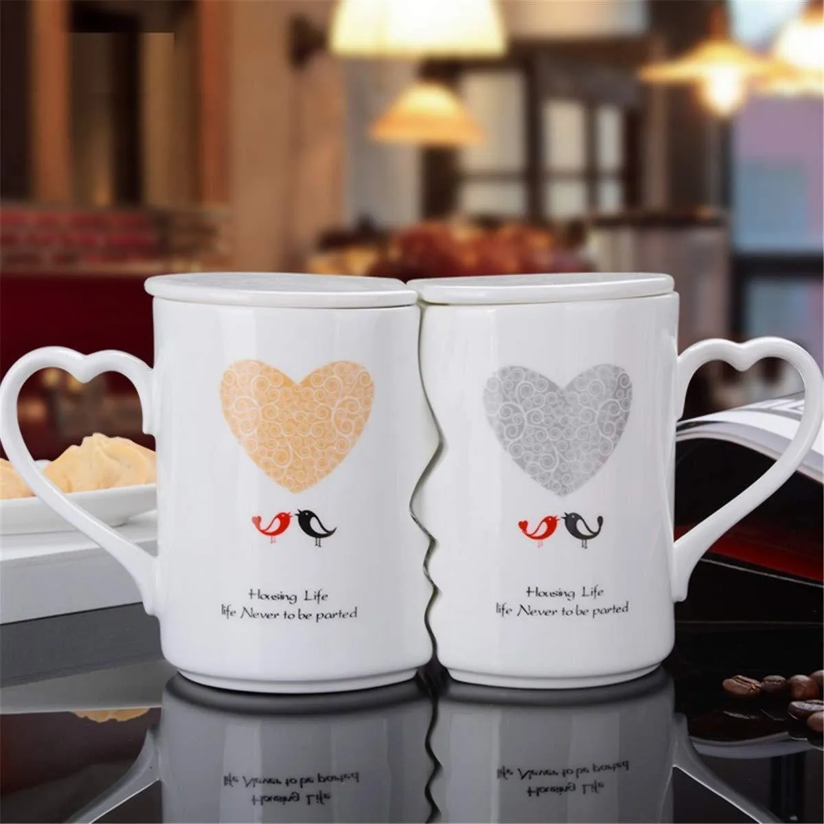 Kissing Couple Mugs