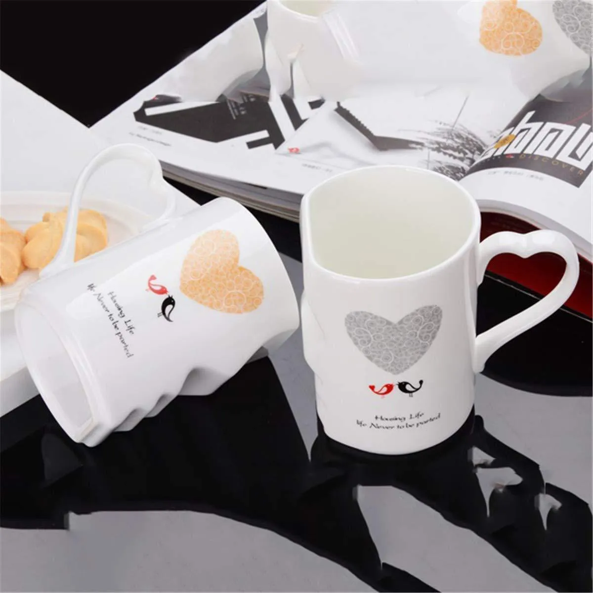 Kissing Couple Mugs