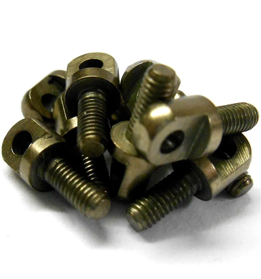 L11132 M3 3mm x 6mm Metric Twist Head Mount Screw x 10 Silver 3x6