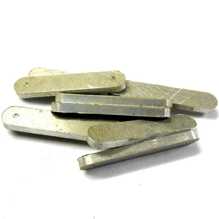 L11140 1/10 Scale Front Suspension Arm Block x 10 Silver Metal 10pcs