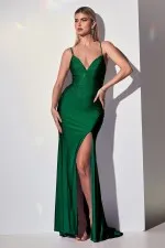 LADIVINE KV1065 STRETCH JERSEY STONE DRESS