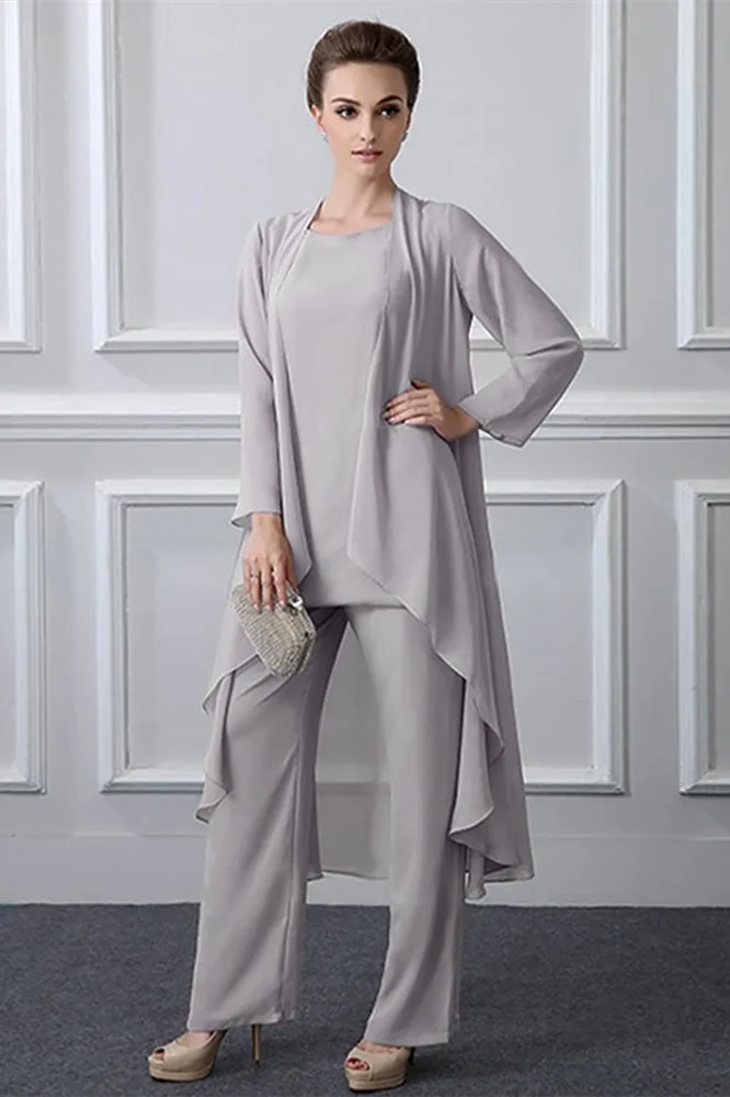 Long Tulle Jewel Vintage Knee-length Mother's suit