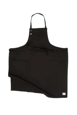 Lyon Bib Apron ⏤ Black