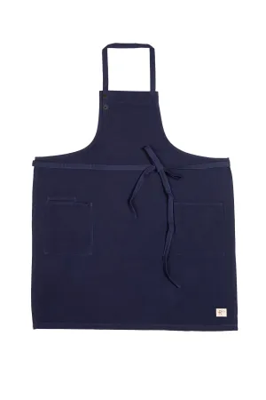 Lyon Bib Apron ⏤ Indigo Blue