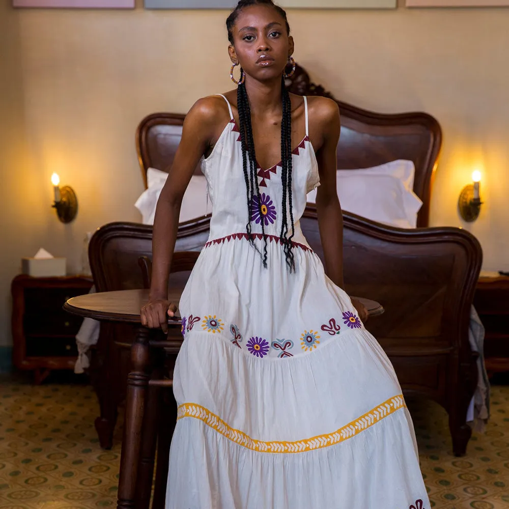 Marieta Dress | Gardenia