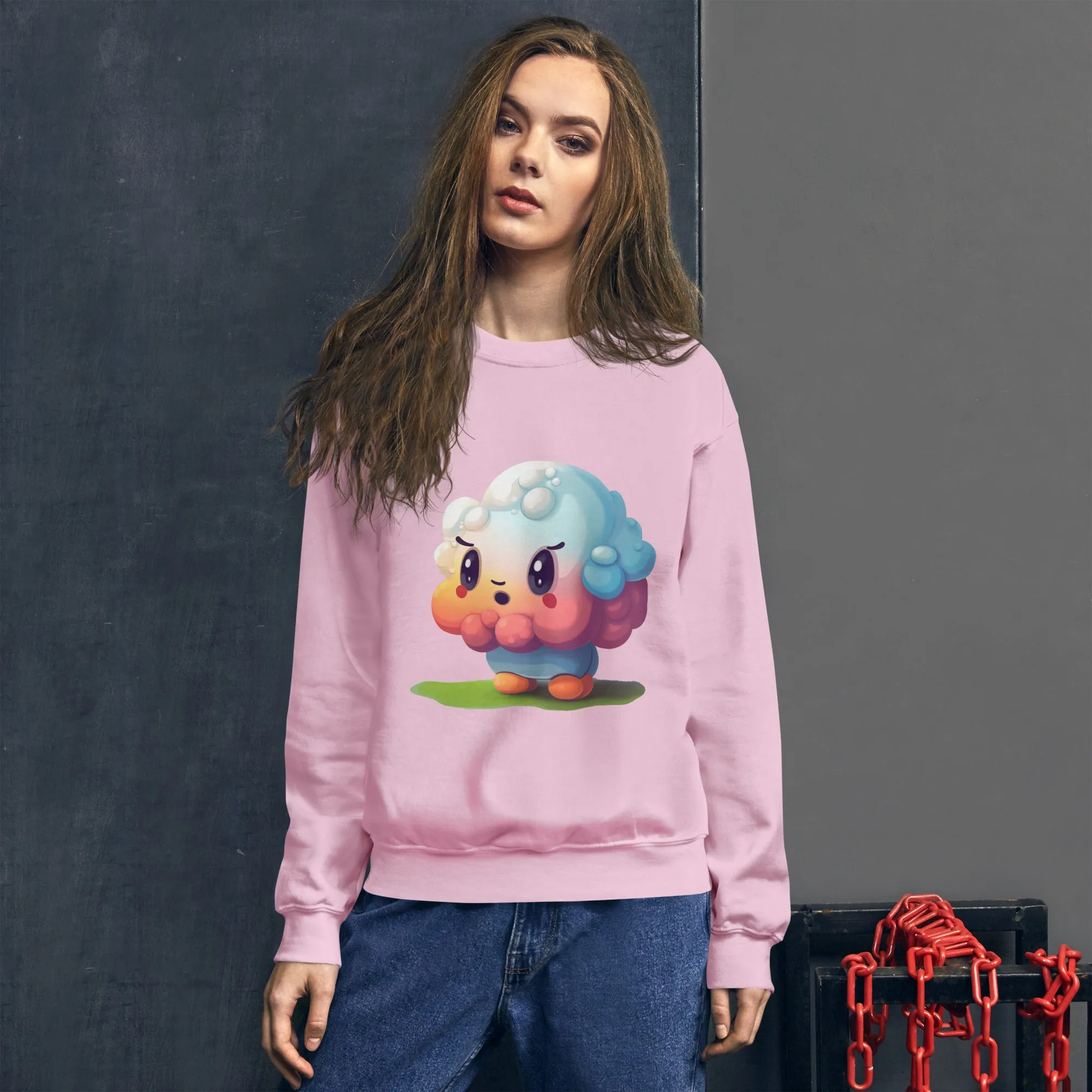 Marshmallow Unisex Sweatshirt CL0009
