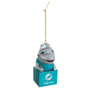 Mascot Ornament,  Miami Dolphins,3ot3816masb