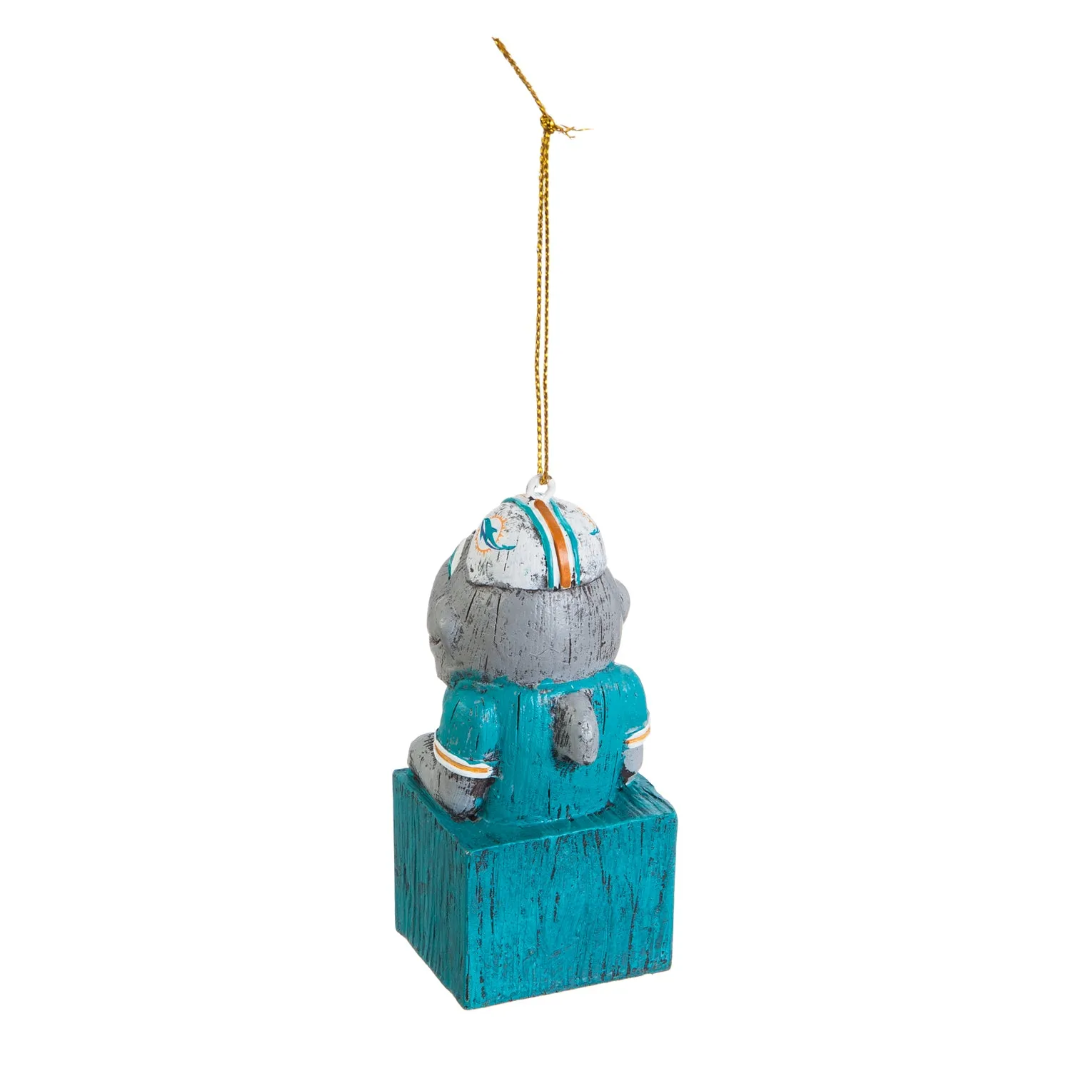Mascot Ornament,  Miami Dolphins,3ot3816masb