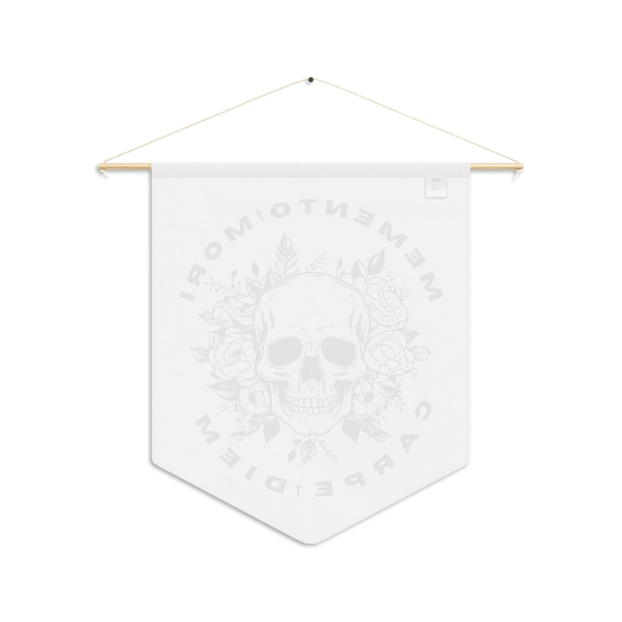 Memento Mori | Carpe Diem II Indoor Pennant Wall Hanging