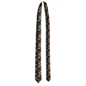 Men silk tie 'Christmas in New York'