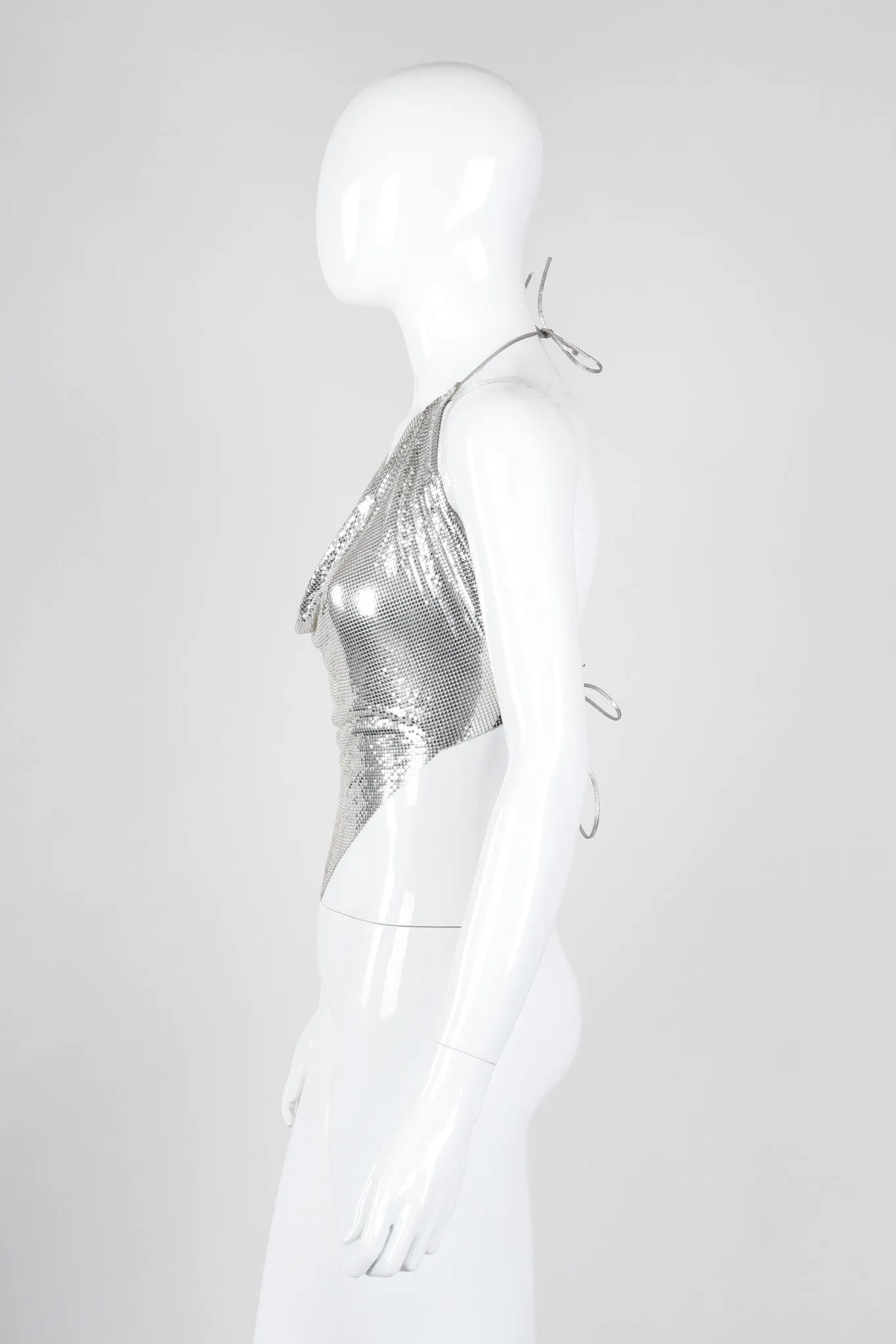 Mercury Mesh Halter Top