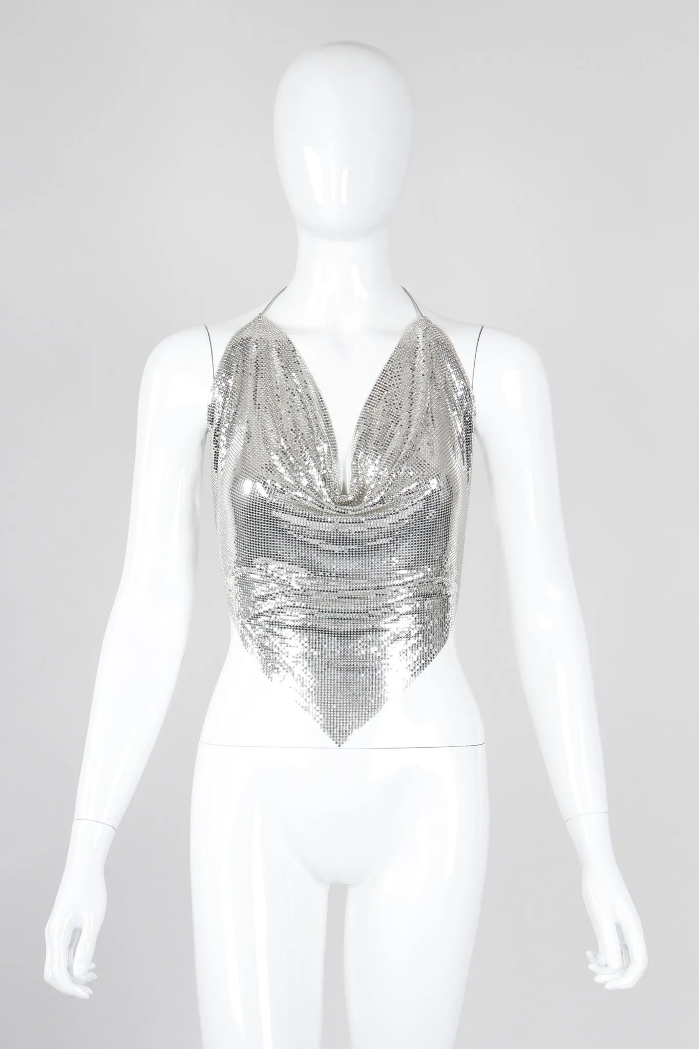 Mercury Mesh Halter Top
