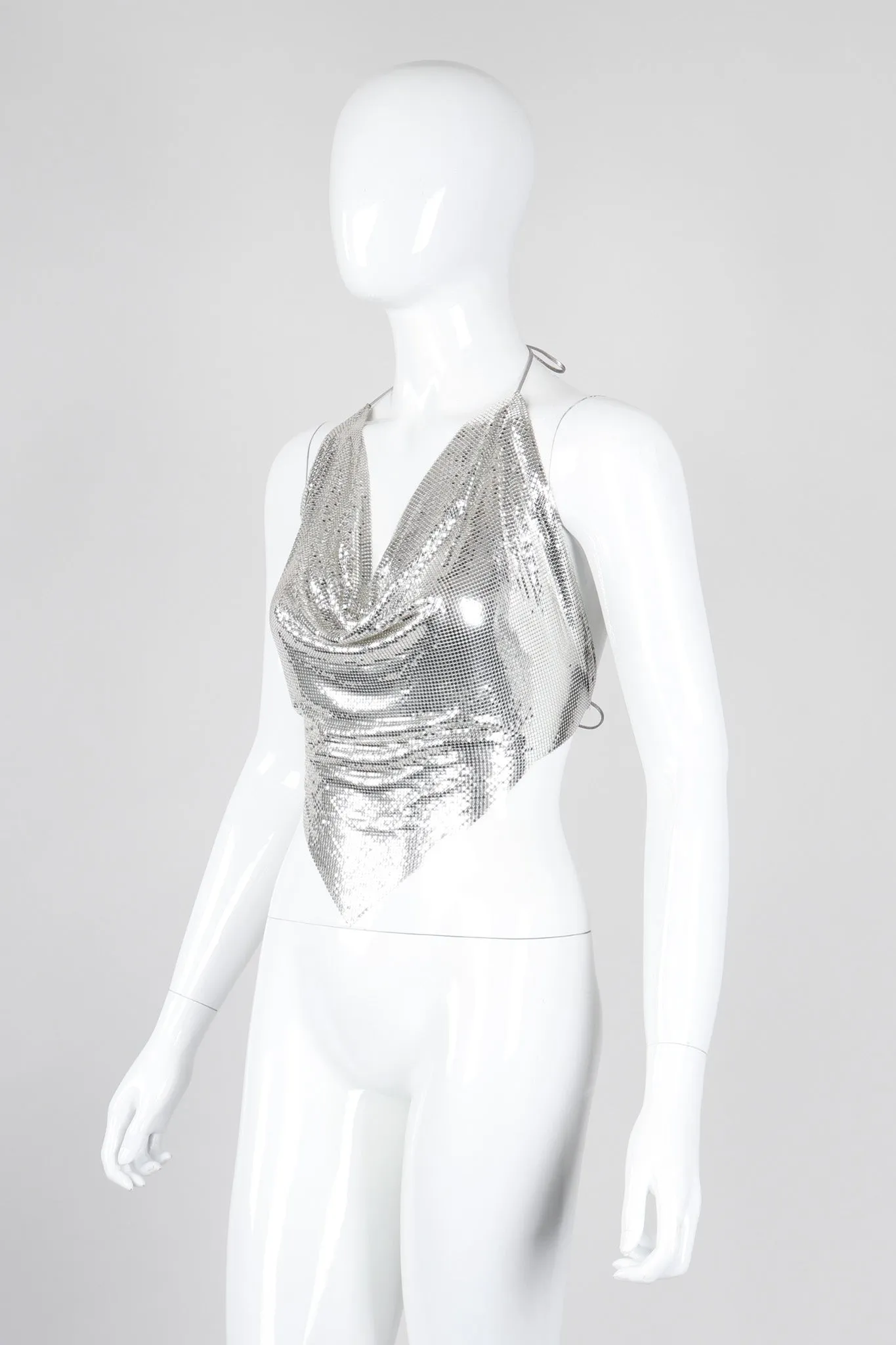 Mercury Mesh Halter Top