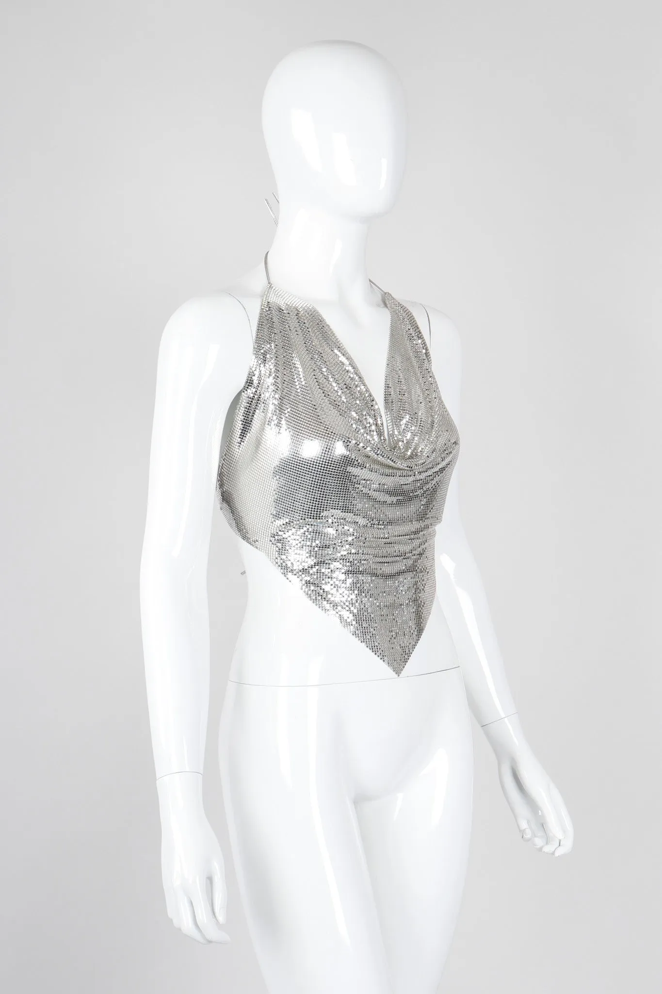Mercury Mesh Halter Top