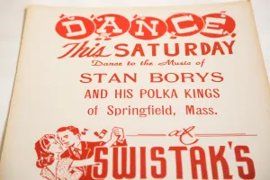 Mid Century Polka Poster