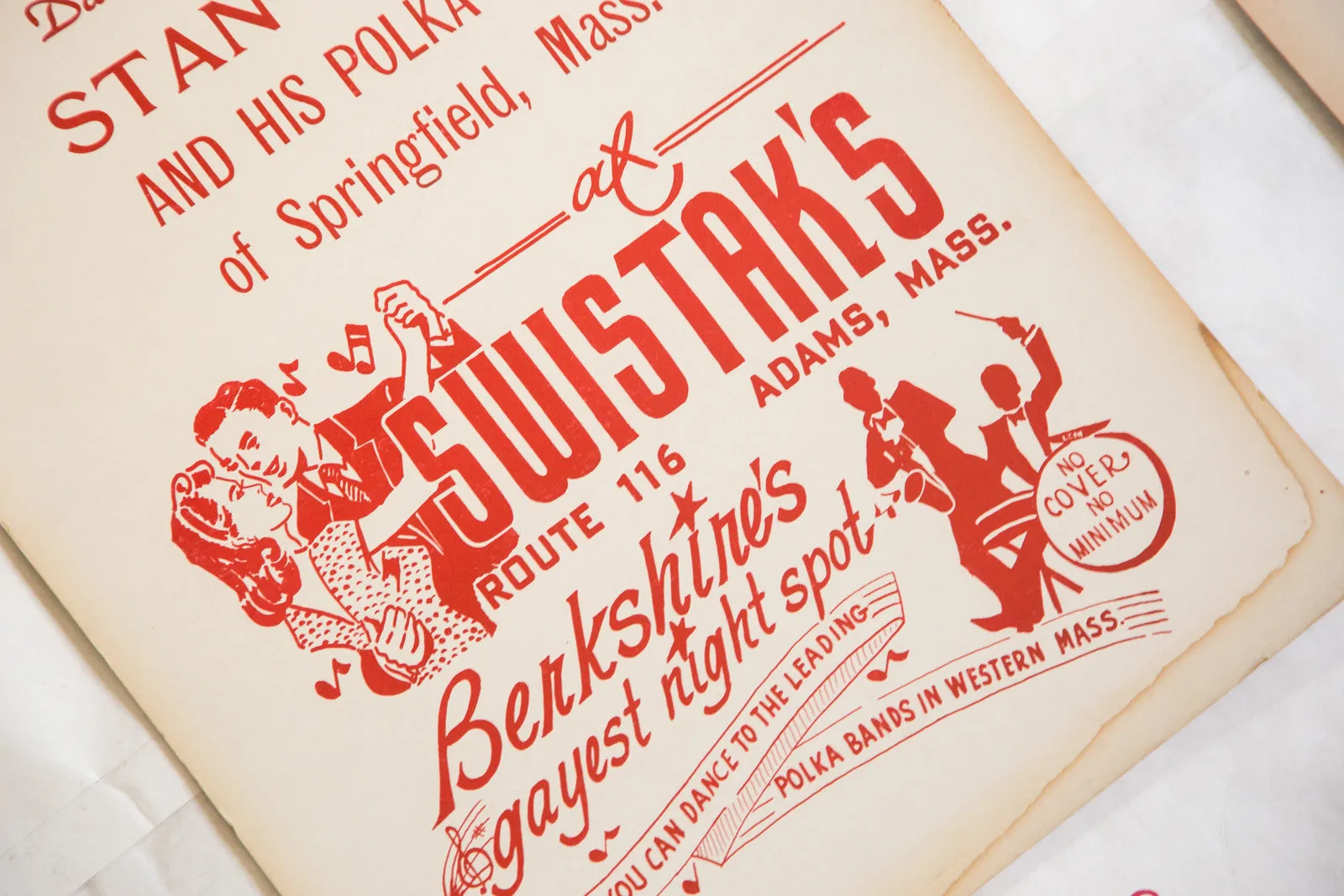 Mid Century Polka Poster