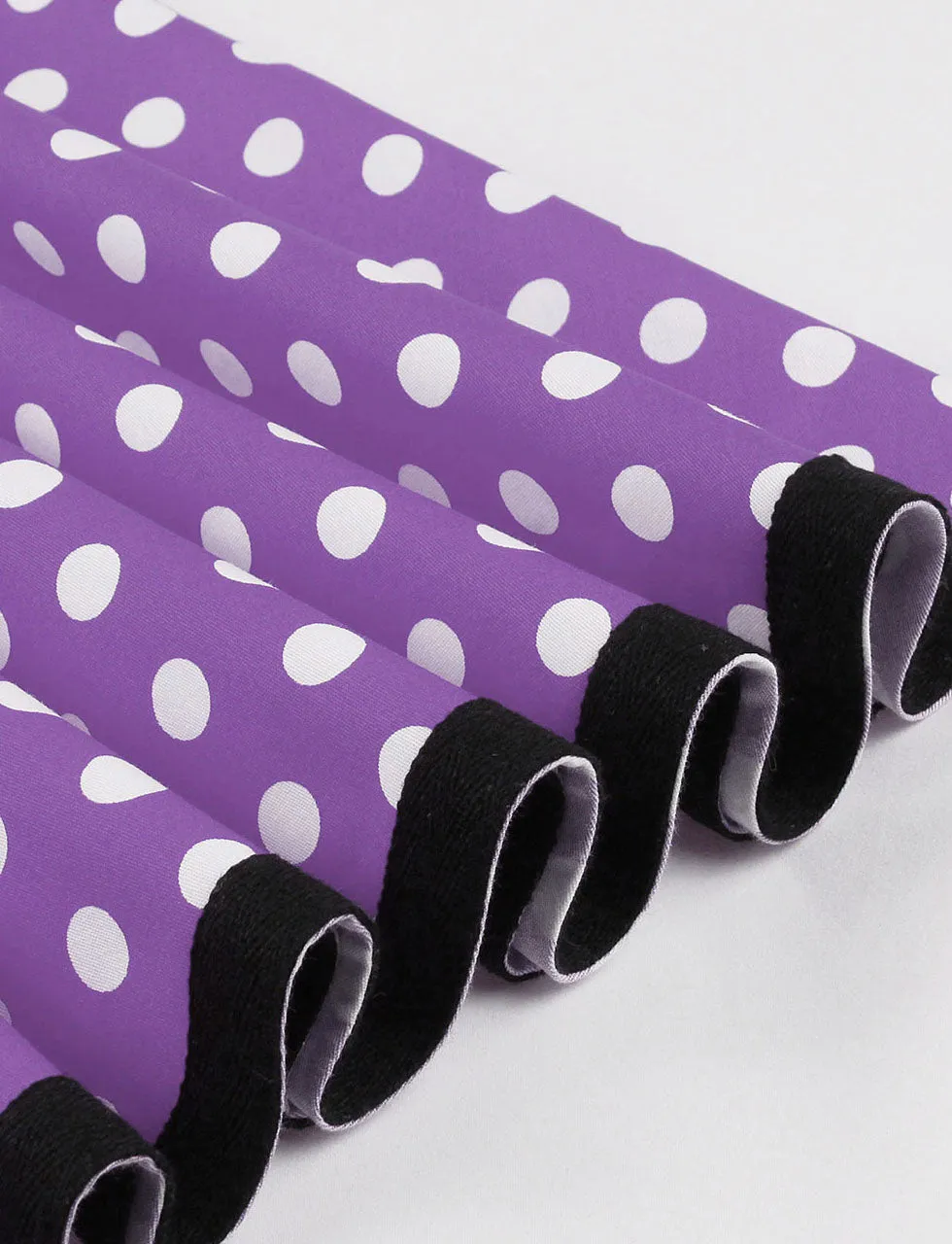 Minnie 1950s Polka Dot Cap Sleeve Vintage Swing Dress