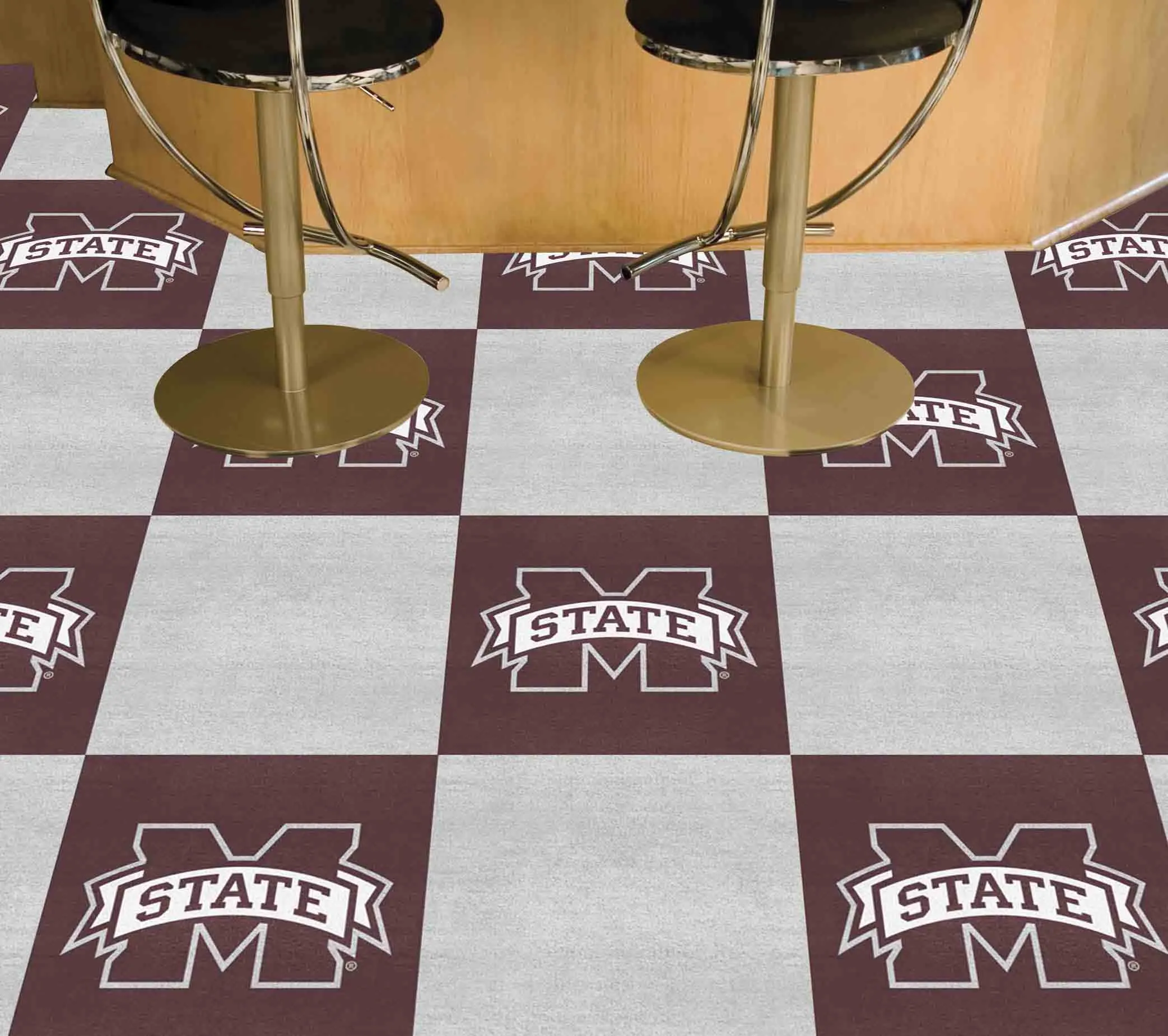 Mississippi State University Team Carpet Tiles