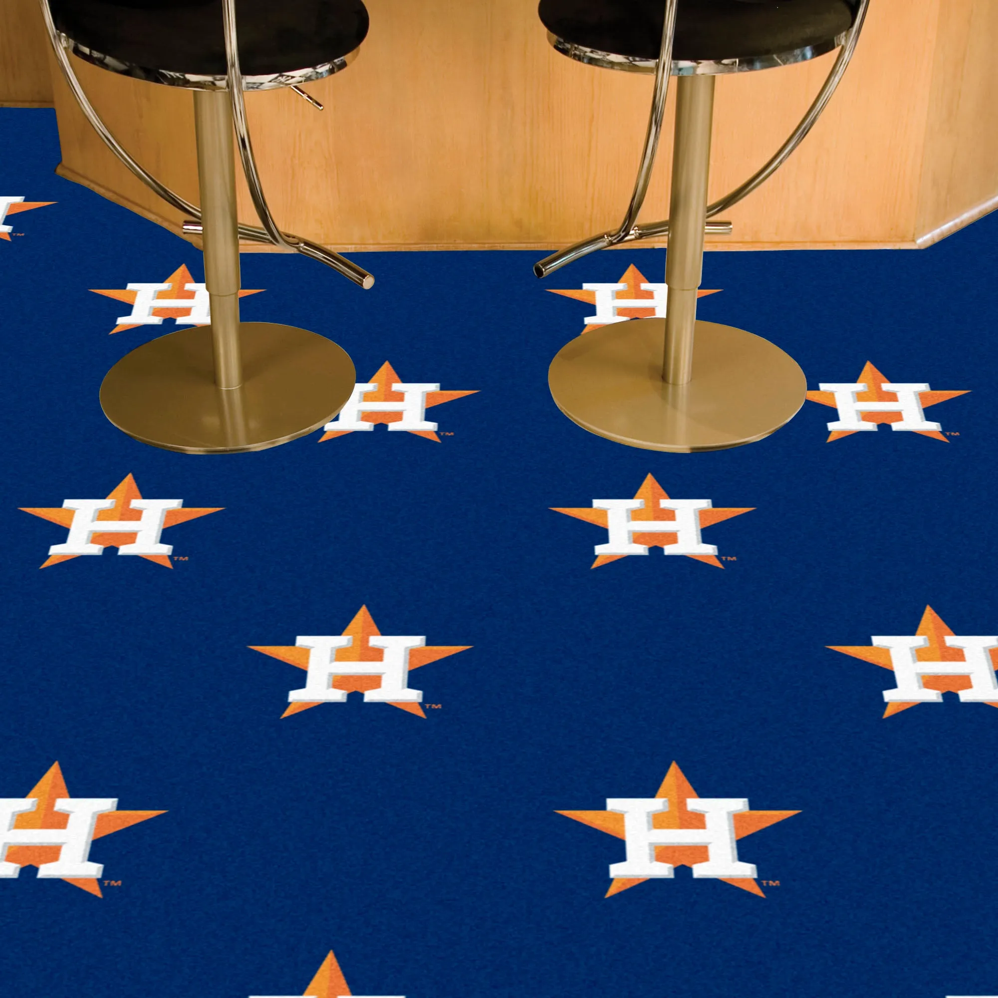 MLB - Houston Astros Team Carpet Tiles