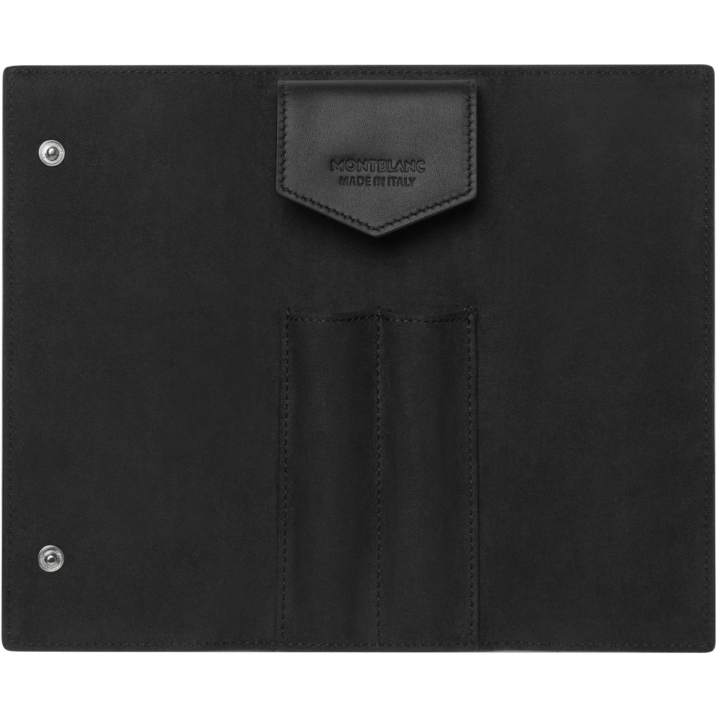 Montblanc Meisterstück Soft Grain case for 2 black writing tools 126265