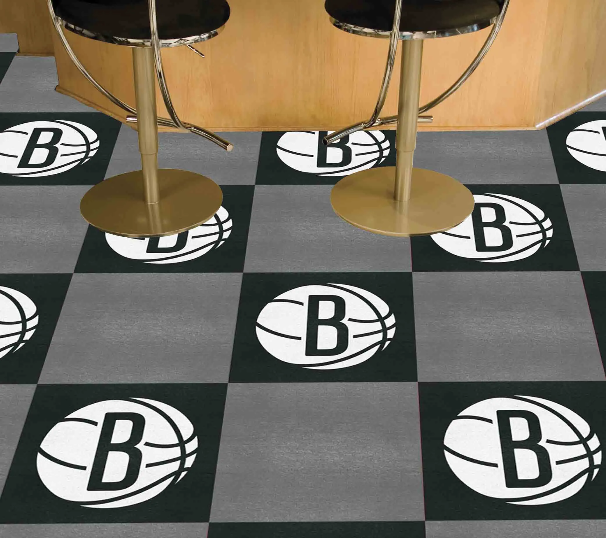 NBA - Brooklyn Nets Team Carpet Tiles