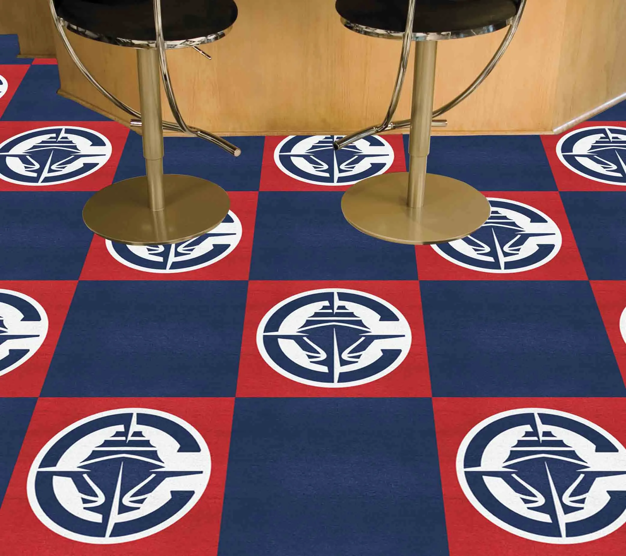 NBA - Los Angeles Clippers Team Carpet Tiles