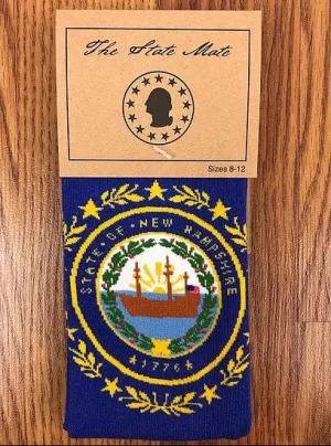 New Hampshire State Flag Socks