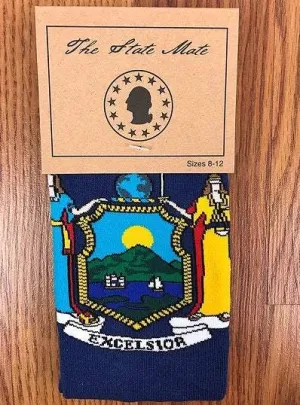 New York State Flag Socks
