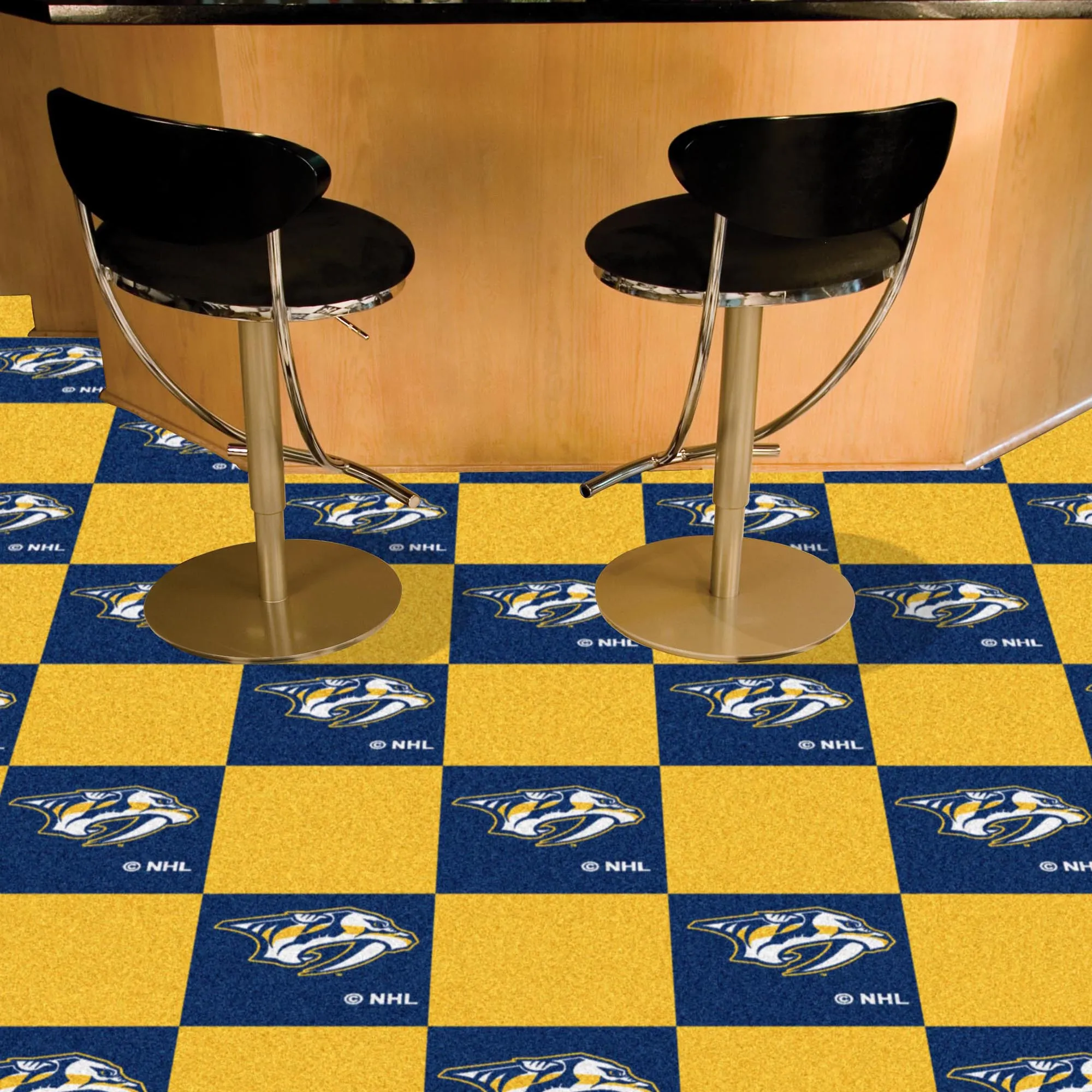 NHL - Nashville Predators Team Carpet Tiles