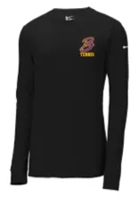 NIKE Dri fit Long Sleeve Tee-BBT25