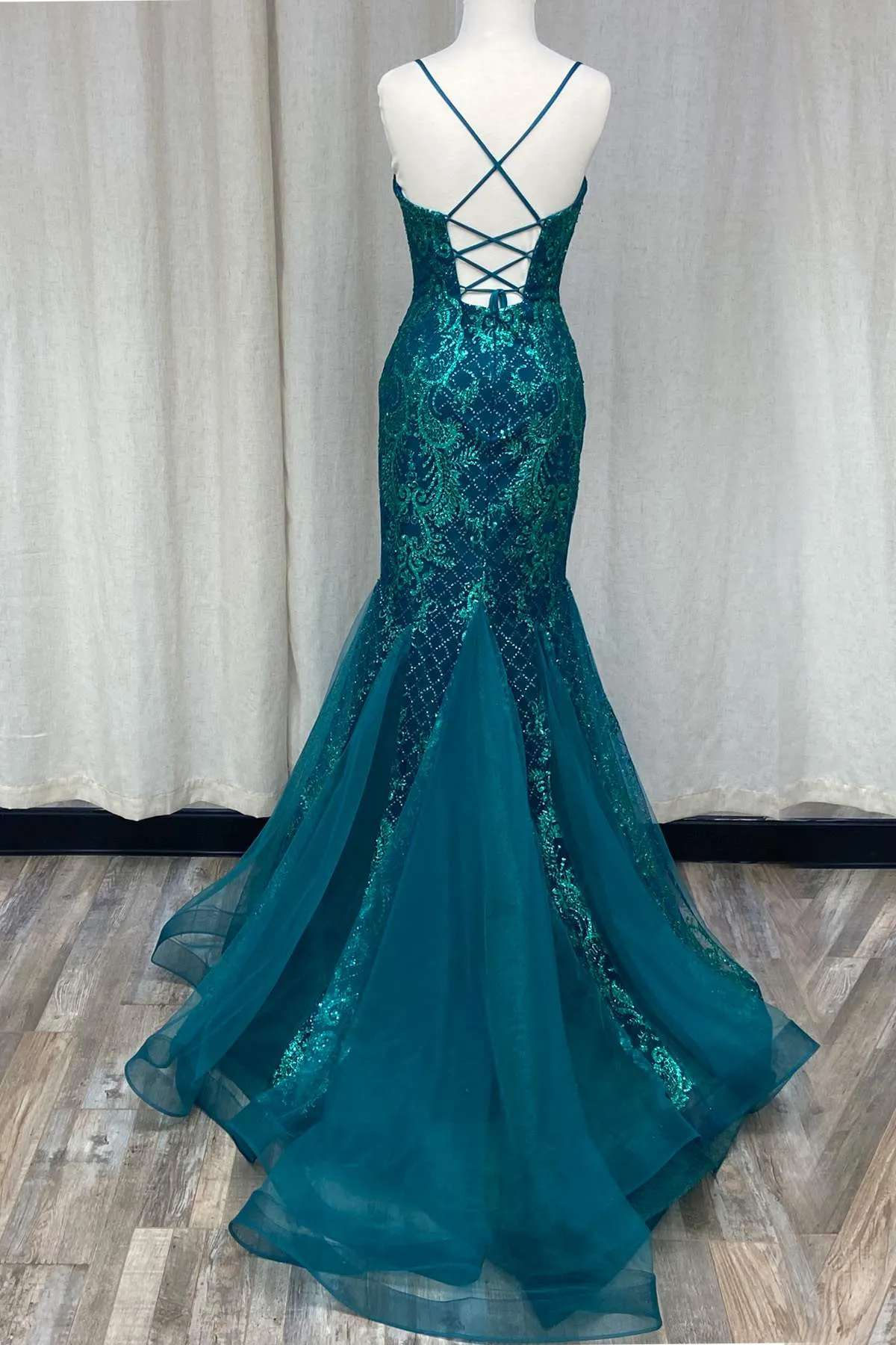 Nox Anabel C1108 Floor Length Mermaid Gown