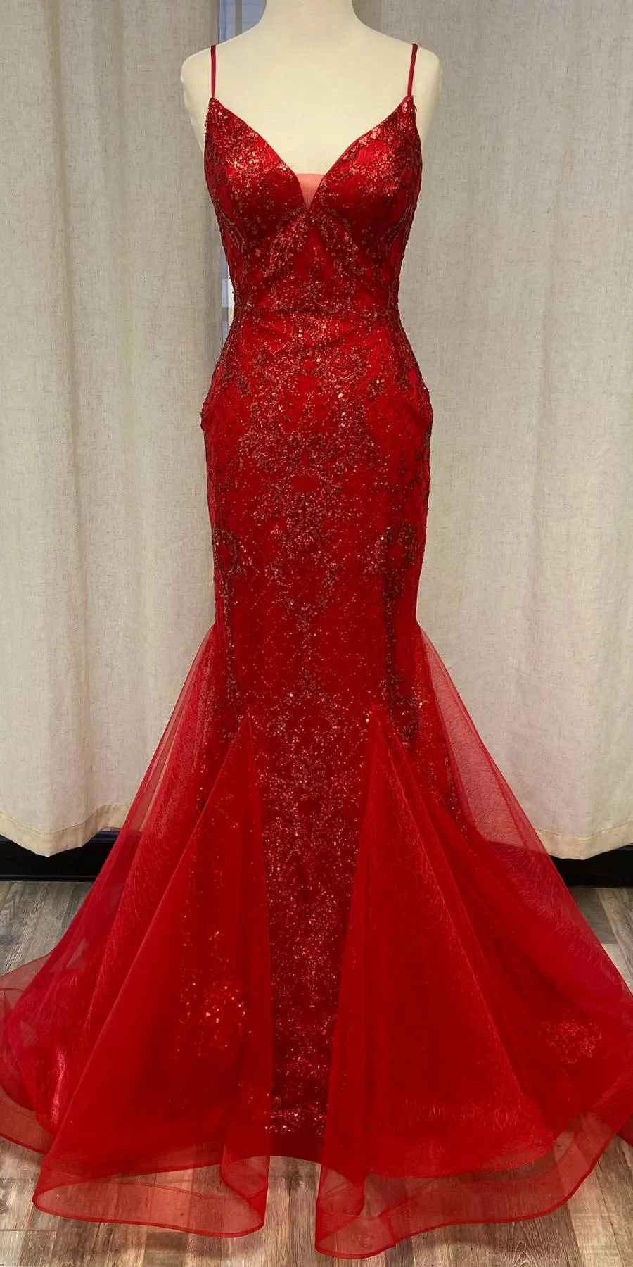 Nox Anabel C1108 Floor Length Mermaid Gown