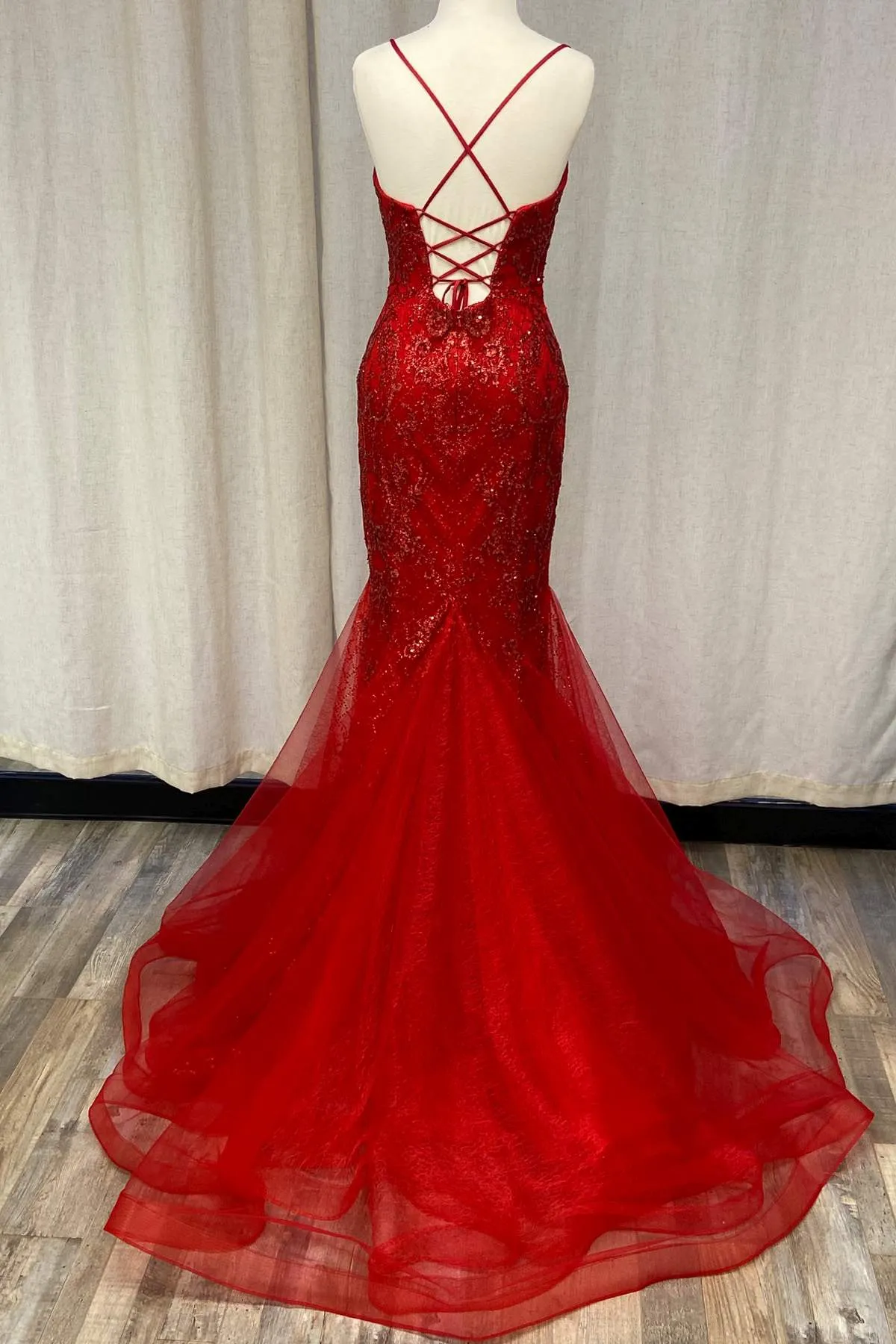 Nox Anabel C1108 Floor Length Mermaid Gown