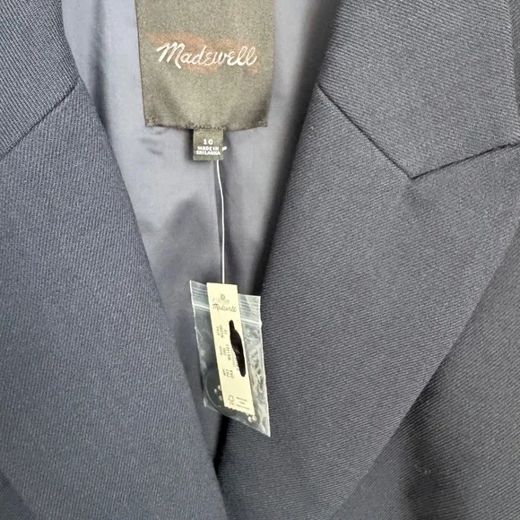 NWT Madewell Dark Navy The Alston Blazer SZ Various