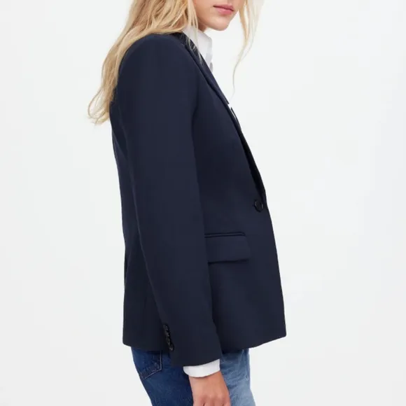 NWT Madewell Dark Navy The Alston Blazer SZ Various