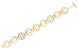 Paloma Picasso Tiffany & Co. Vintage 18 Karat Gold Octagonal Link Bracelet